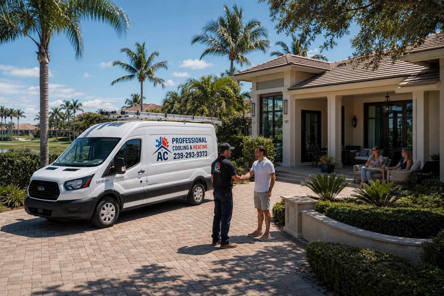 Servicio HVAC de AC Professional en Naples, Florida